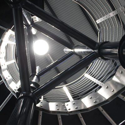 Scala Interna Elicoidale in acciaio